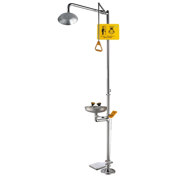 Combined shower and eye wash WJH0858